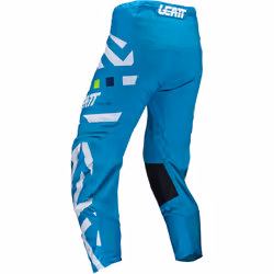 Leatt 3.5 Ride Pattern 2024 Ensemble maillot et pantalon de motocross, blanc-bleu, taille L pour Hommes - Vue supplémentaire 5