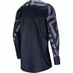 Leatt 3.5 Ride Stealth 2024 Ensemble maillot et pantalon de motocross pour enfants, noir-gris, taille L