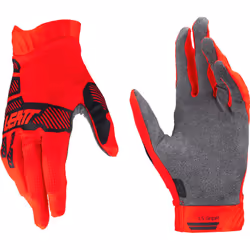 Leatt 1.5 2024 Gants de motocross pour jeunes, noir-rouge, taille XS