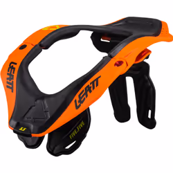 Leatt 5.5 V24 Collier de cou, noir-orange, taille S M pour Hommes