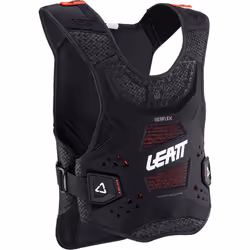Leatt ReaFlex Gilet protecteur, noir, taille S M pour Hommes