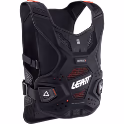 Leatt ReaFlex Plastron pour dames, noir, taille L pour Femmes