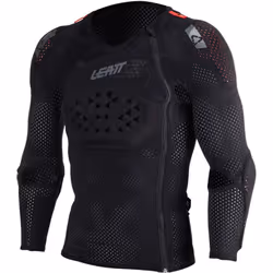 Leatt ReaFlex Stealth Veste de protection, noir, taille M pour Hommes