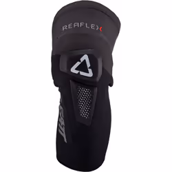 Leatt ReaFlex Hybrid Genouillères pour jeunes, noir