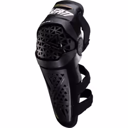 Leatt Dual Axis Pro Protège-genoux et tibias, noir, taille 2XL pour Hommes