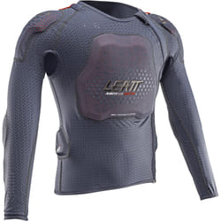 Leatt 3DF AirFit Lite Evo Veste de protection pour enfants, gris, taille L XL pour Des gamins