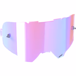Leatt Velocity Cryztal Iriz Lentille de remplacement, rose-bleu pour Hommes