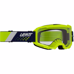 Leatt Vizion 2.5 Dots Lunettes de motocross, vert-bleu pour Hommes