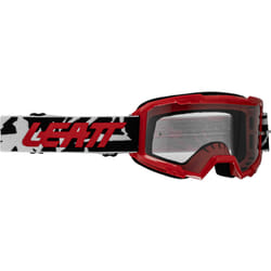 Leatt Vizion 2.5s Camo Junior Lunettes de motocross, noir-blanc-rouge