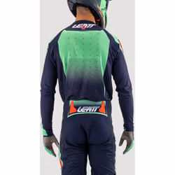 Leatt 4.5 Lite Venom 2025 Maillot de motocross, rouge-vert-bleu, taille S pour Hommes