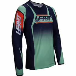 Leatt 4.5 Lite Venom 2025 Maillot de motocross, rouge-vert-bleu, taille XL pour Hommes