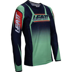 Leatt 4.5 Lite Venom 2025 Maillot de motocross, rouge-vert-bleu, taille XL pour Hommes