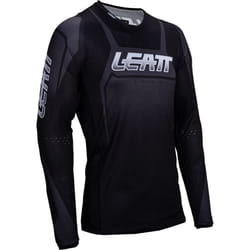 Leatt 4.5 Lite Venom 2025 Maillot de motocross, noir-gris-blanc, taille M pour Hommes