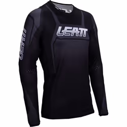 Leatt 4.5 Lite Venom 2025 Maillot de motocross, noir-gris-blanc, taille XL pour Hommes