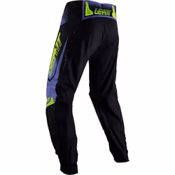 Leatt 4.5 Venom 2025 Pantalons de motocross, noir-vert-pourpre, taille M pour Hommes