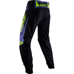 Leatt 4.5 Venom 2025 Pantalons de motocross, noir-vert-pourpre, taille M pour Hommes