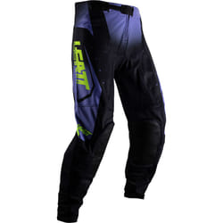 Leatt 4.5 Venom 2025 Pantalons de motocross, noir-vert-pourpre, taille L pour Hommes