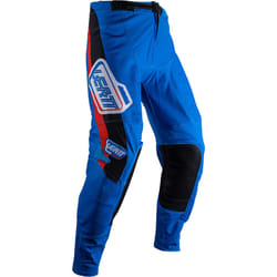 Leatt 4.5 Patch 2025 Pantalons de motocross, blanc-rouge-bleu, taille L pour Hommes