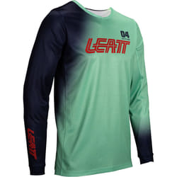 Leatt 3.5 Ride Kit Fade 2025 Ensemble maillot et pantalon de motocross, vert-bleu, taille XL pour Hommes