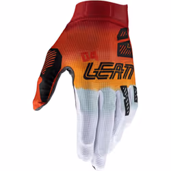 Leatt 1.5 GripR Sunrise 2025 Gants de motocross, noir-blanc-orange, taille XL pour Hommes