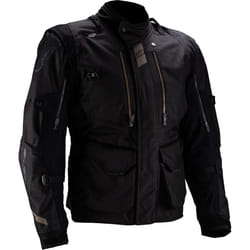 Leatt ADV Multitour 5.5 Veste textile de moto imperméable, noir, taille S pour Hommes