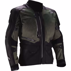 Leatt ADV Flowtour 5.5 Veste textile de moto imperméable, noir-vert, taille L pour Hommes - Vue supplémentaire 3