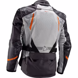 Leatt ADV Flowtour 5.5 Veste textile de moto imperméable, gris, taille 2XL pour Hommes - Vue supplémentaire 2