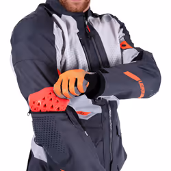 Leatt ADV Flowtour 5.5 Veste textile de moto imperméable, gris, taille 2XL pour Hommes - Vue supplémentaire 4