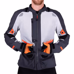 Leatt ADV Flowtour 5.5 Veste textile de moto imperméable, gris, taille 2XL pour Hommes - Vue supplémentaire 7