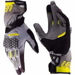 Leatt ADV Hydradri 5.5 Gants de moto imperméables, noir-gris-jaune, taille S pour Hommes - Vue supplémentaire 2