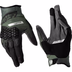 Leatt ADV Hydradri 5.5 Short Gants de moto imperméables, noir-vert, taille S pour Hommes - Vue supplémentaire 2