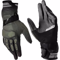 Leatt ADV X-Flow 5.5 Gants de moto, noir-vert, taille L pour Hommes - Vue supplémentaire 2