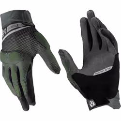 Leatt ADV X-Flow 5.5 Short Gants de moto, noir-vert, taille L pour Hommes - Vue supplémentaire 2