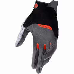 Leatt ADV X-Flow 5.5 Short Gants de moto, gris-rouge, taille XS pour Hommes - Vue supplémentaire 3