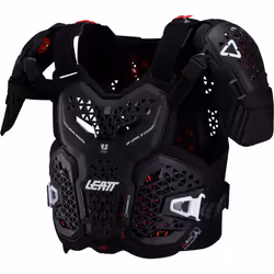 Leatt 4.5 Pro Evo Plastron, noir, taille L XL pour Hommes