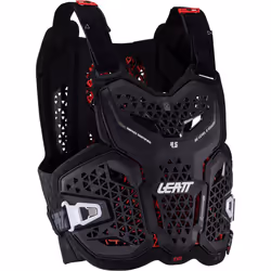 Leatt 4.5 Evo Plastron, noir, taille L XL pour Hommes