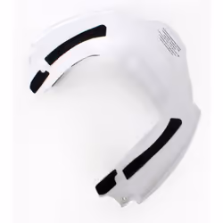 Leatt GPX Adventure Partie avant de l’attelle de cou, blanc, taille S pour Hommes