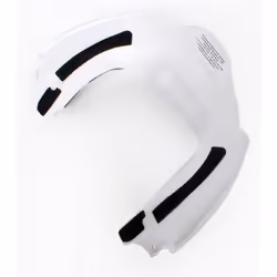 Leatt GPX Adventure Partie arrière de l’attelle de cou, blanc, taille M pour Hommes