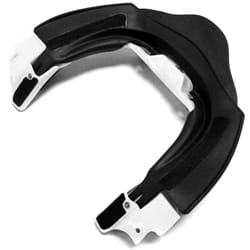 Leatt GPX Race Partie arrière de l’attelle de cou, noir-blanc, taille S M