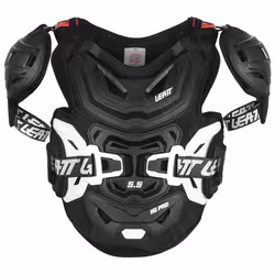 Leatt 5.5 Pro HD Protecteur thoracique, noir, taille S M L XL pour Hommes