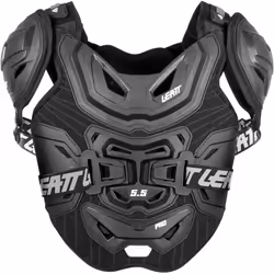 Leatt 5.5 Pro Plastron, noir, taille S M L XL pour Hommes