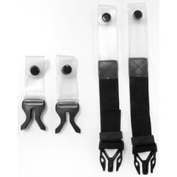 Leatt Strap Pack 5.5 Junior Kit de montage, noir