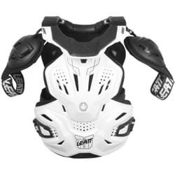 Leatt Fusion 3.0 Gilet protecteur, blanc, taille L XL pour Hommes