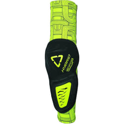 Leatt 3DF Hybrid Protège-coude, noir-jaune, taille 2XL pour Hommes