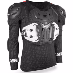 Leatt 4.5 Body Veste Protecteur, noir-gris, taille L XL pour Hommes