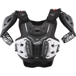 Leatt 4.5 Pro Protecteur thoracique, noir-blanc, taille XL 2XL pour Hommes