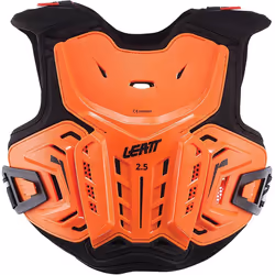 Leatt 2.5 Junior Protecteur de poitrine pour enfants, orange, taille L XL pour Des gamins