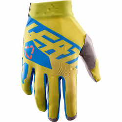 Leatt GPX 2.5 X-Flow Gants, vert-bleu, taille S pour Hommes