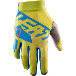 Leatt GPX 2.5 X-Flow Gants, vert-bleu, taille M pour Hommes