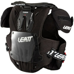Leatt Fusion 2.0 Gilet protecteur pour enfants, noir, taille L XL pour Des gamins